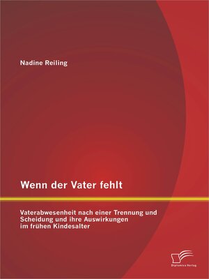 cover image of Wenn der Vater fehlt